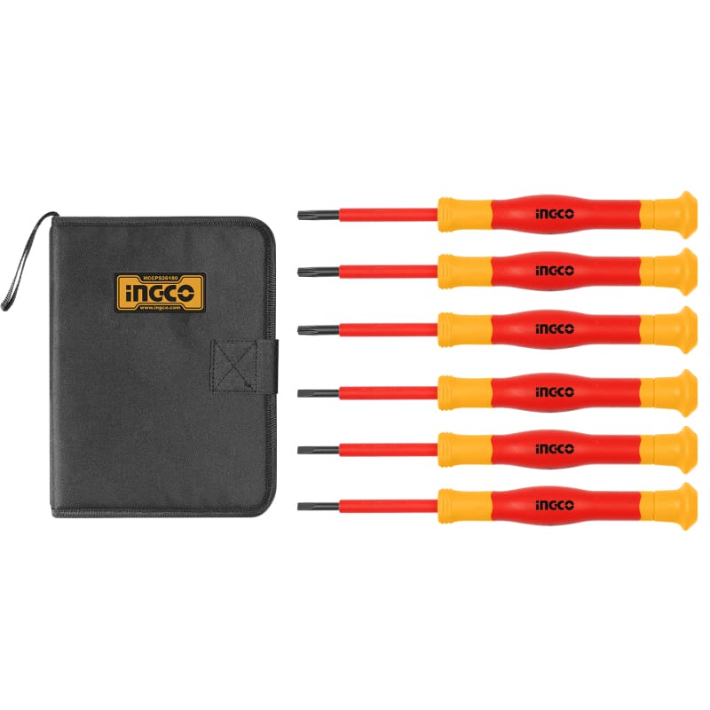 Set 6 Cacciaviti Isolati di Precisione