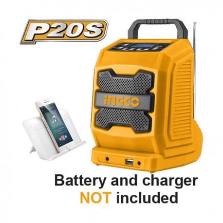 Radio Bluetooth a Batteria 20V