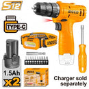 Kit Avvitatore 12V + Torcia Casco + Batt.+ Acc.