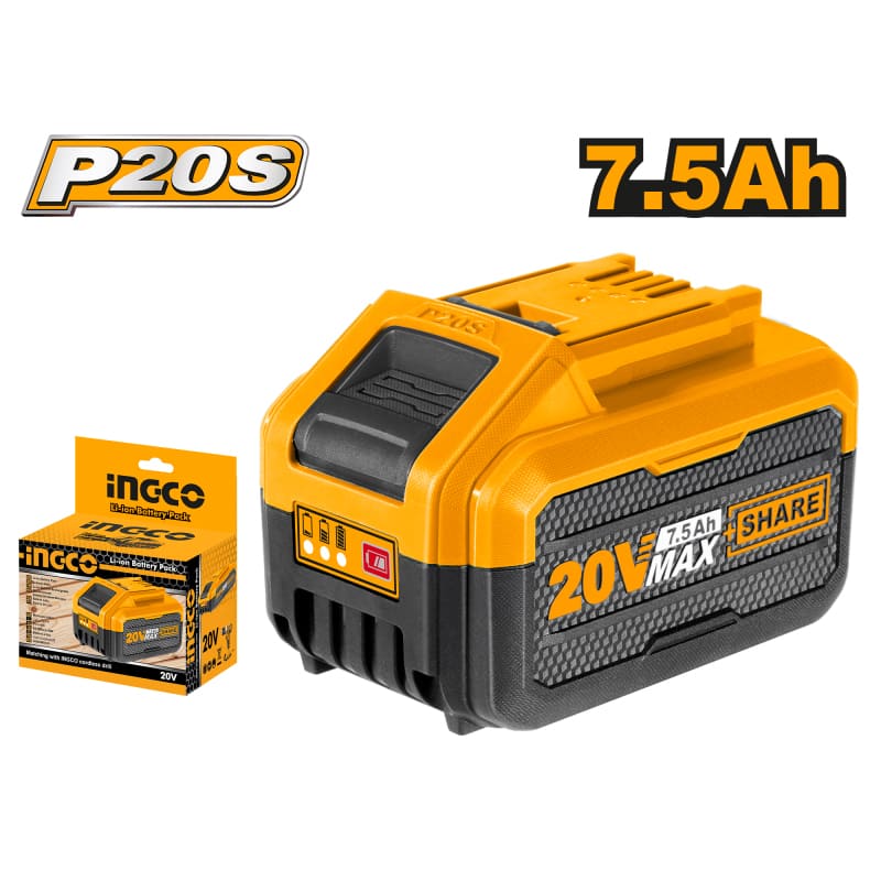 Batteria al Litio 20V 7,5AH