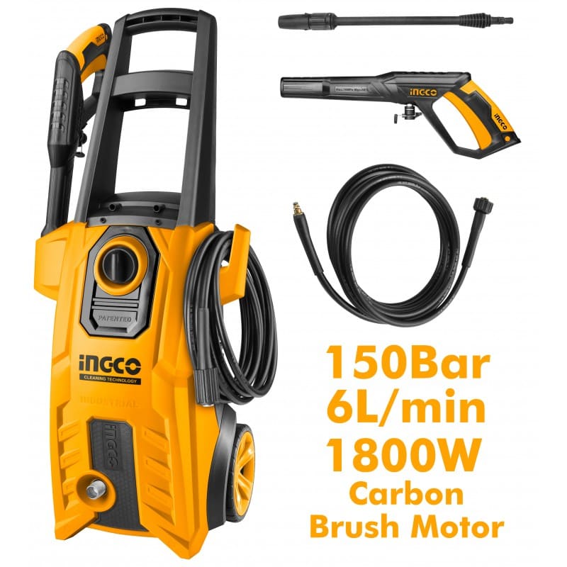 Idropulitrice 1800 W 150 BAR con Accessori